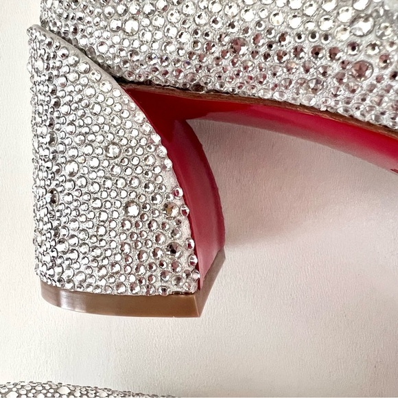 CHRISTIAN LOUBOUTIN | Miss Jane Strass Crystal Embellished Bridal Wedding Pump - Picture 10 of 16